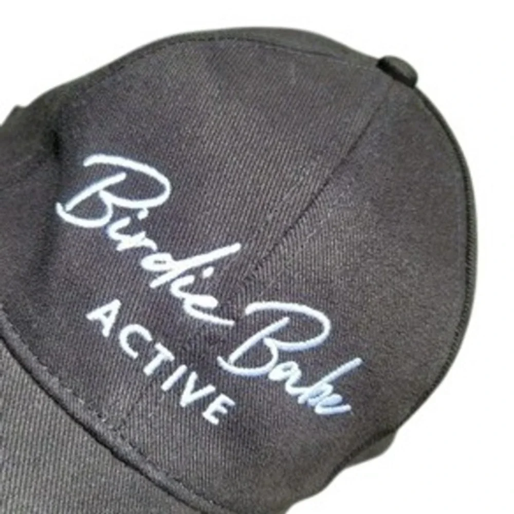 Birdie Babe Active Hat‎ Black Baseball Cap Golf Casual